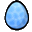 :blue egg:
